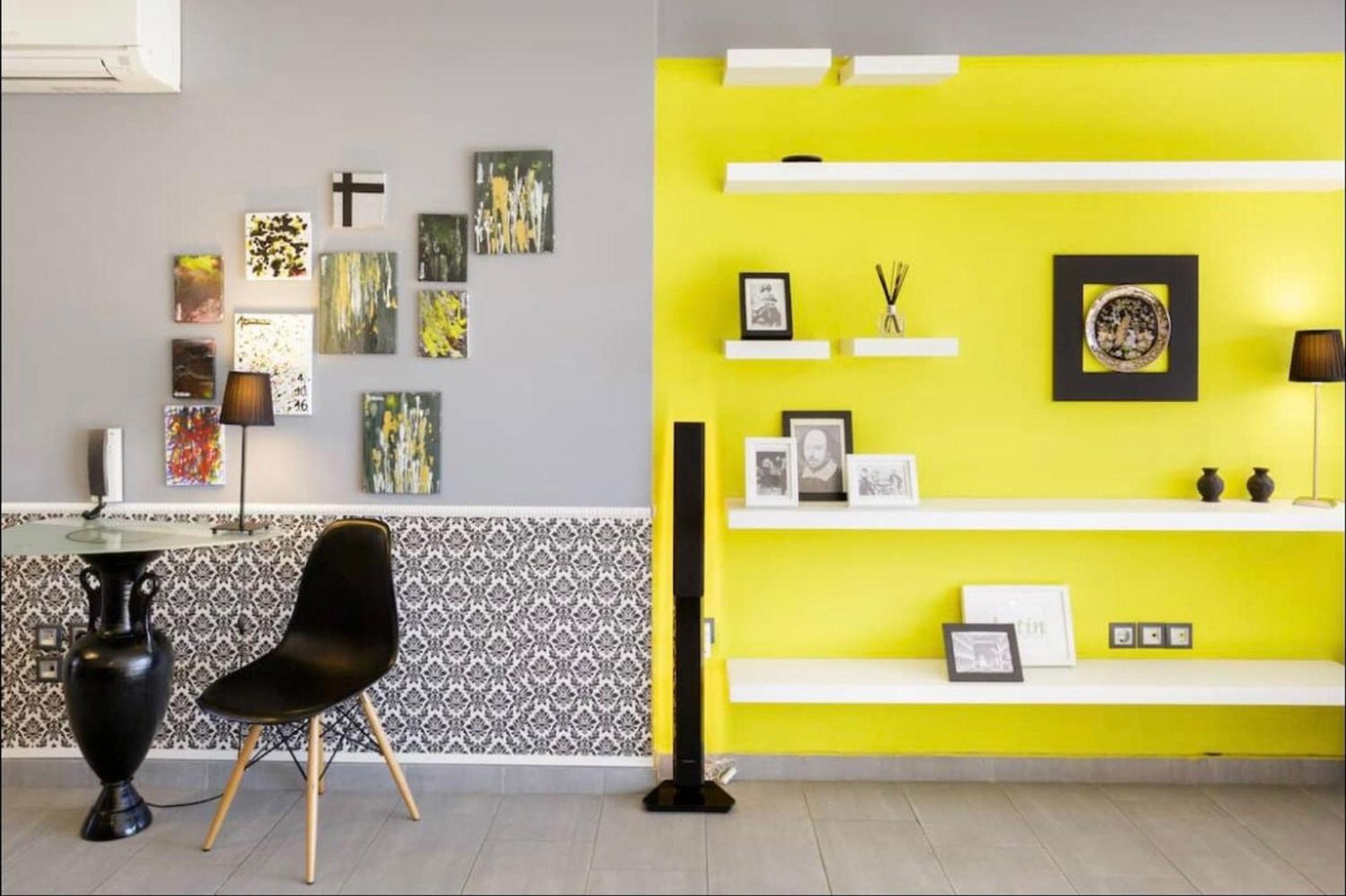 Stylish Boutique Loft With Private Balcony Appartement Athene Buitenkant foto