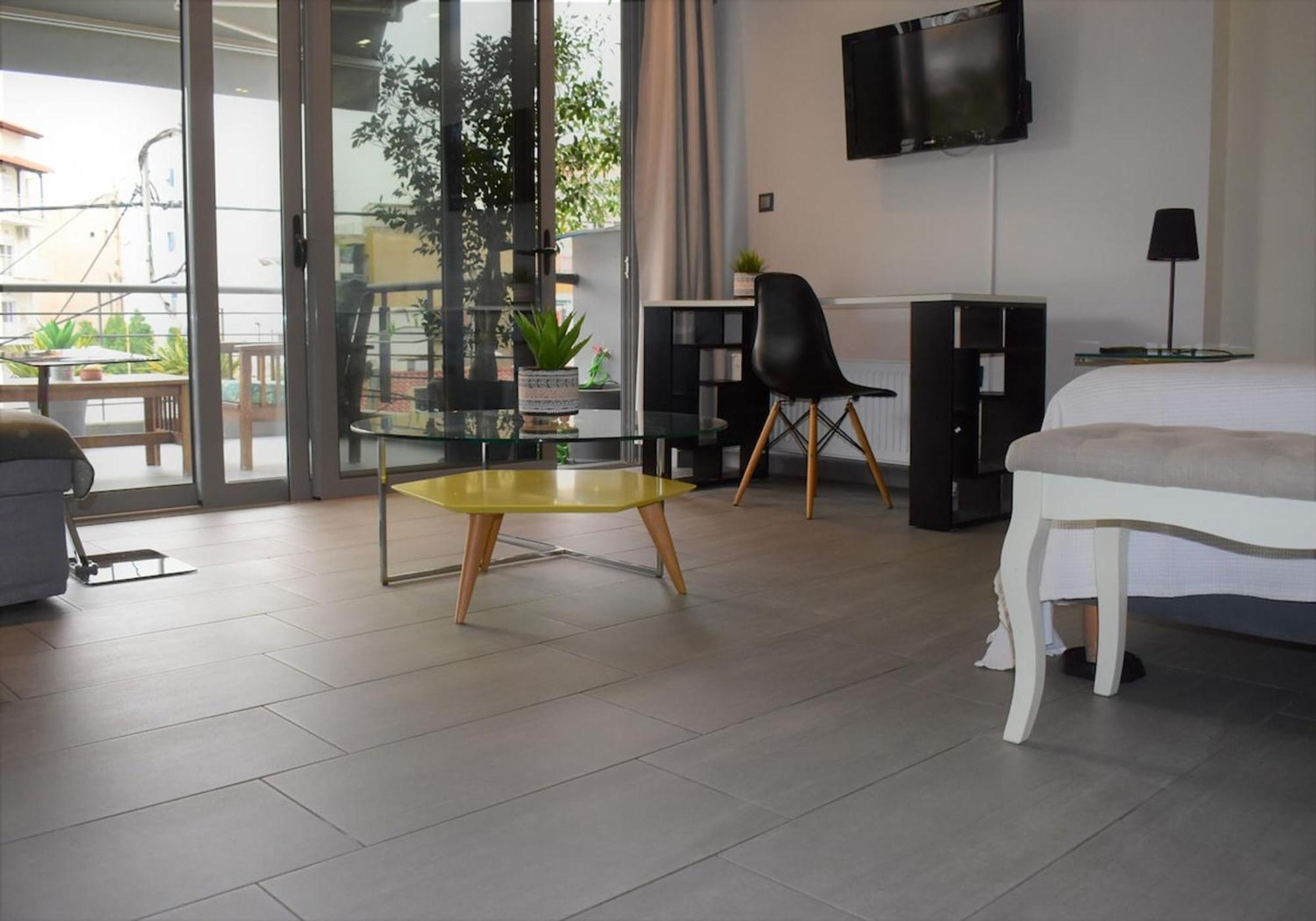 Stylish Boutique Loft With Private Balcony Appartement Athene Buitenkant foto