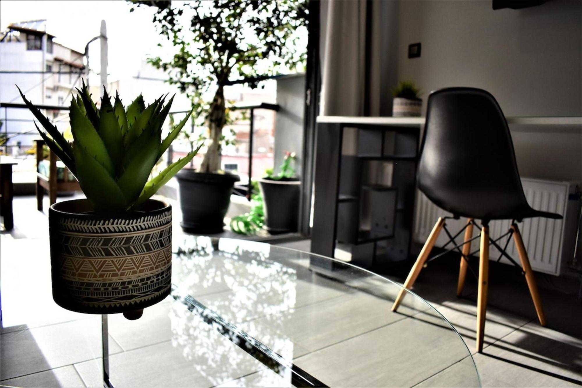 Stylish Boutique Loft With Private Balcony Appartement Athene Buitenkant foto